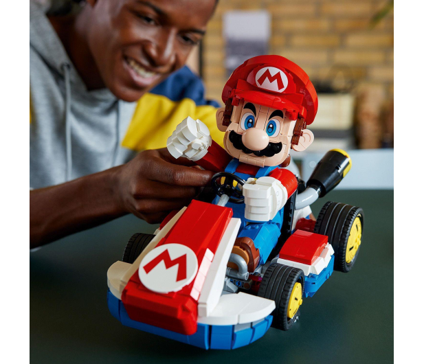 LEGO Super Mario 72037 Mario Kart: Mario i Standard Kart - 1331674 - zdjęcie 8